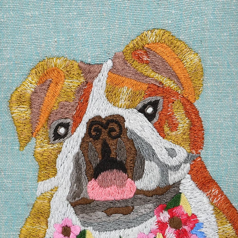 BULLDOGcBLUE CHAMBRE WALL ART