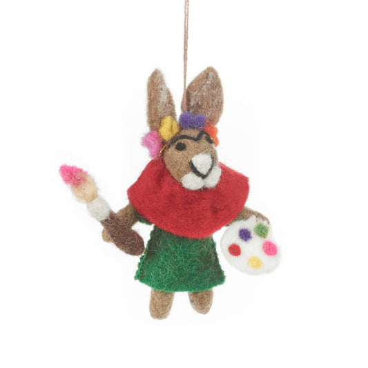Frida Kahlo Hare Hanging Decoration