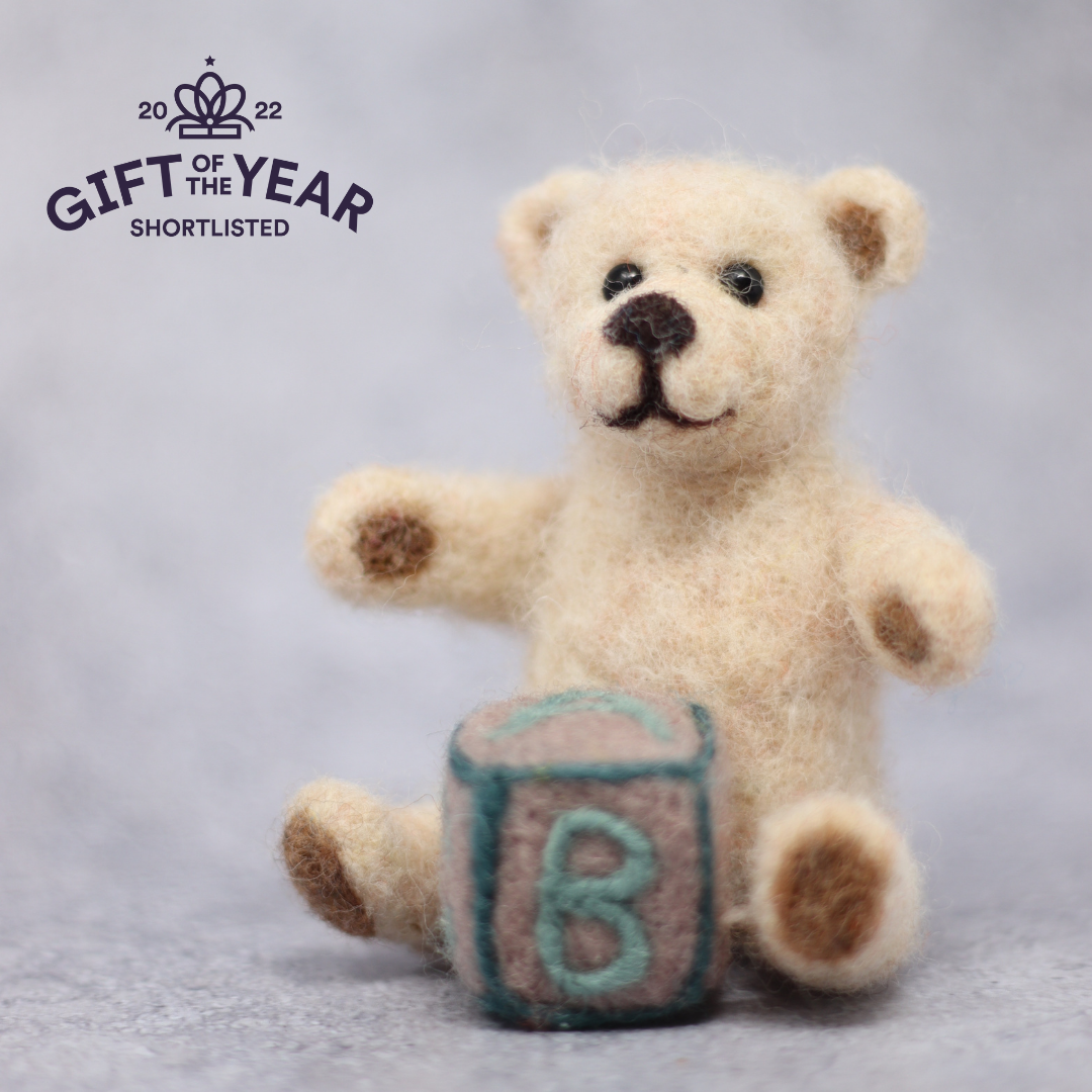 Little Teddy Needle Felting Craft Kit