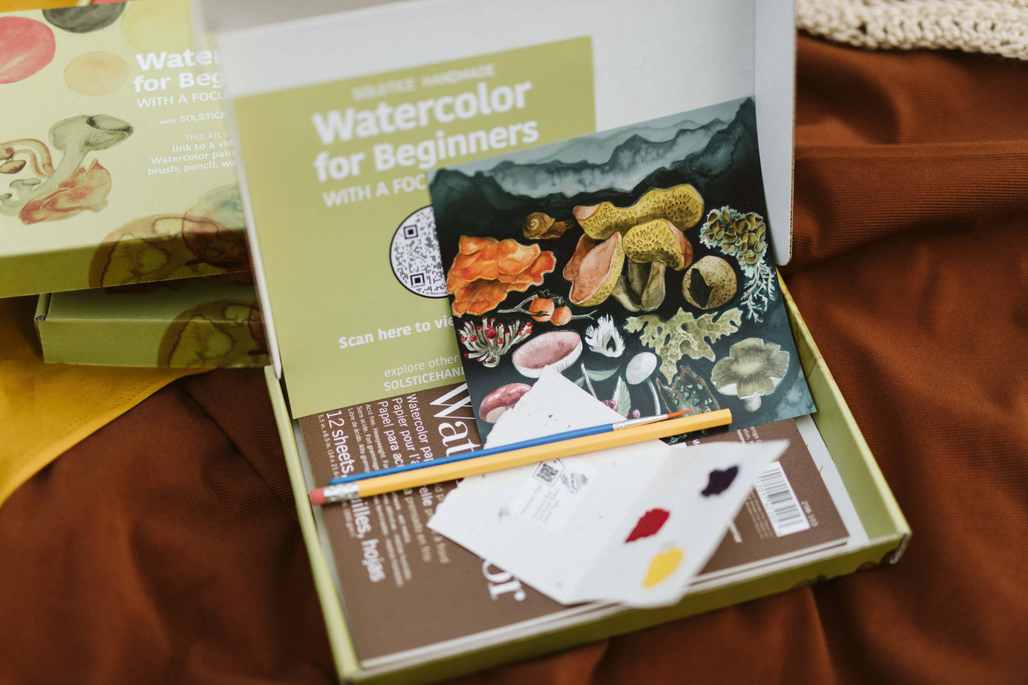 RESERVED FOR BEAM Beginner's Watercolor Art Kit