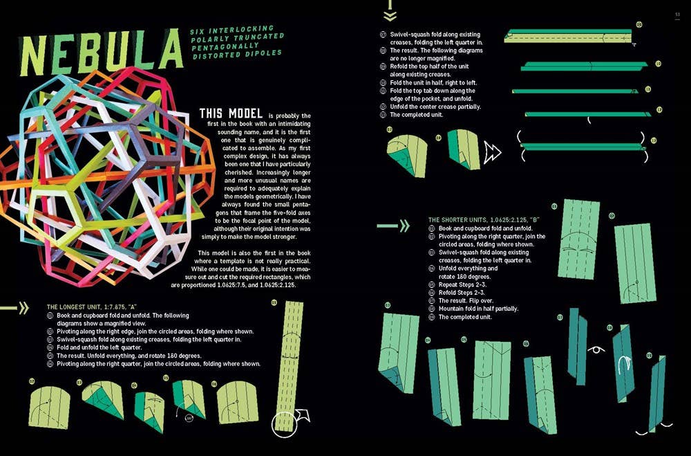 Mind-Blowing Modular Origami: Polyhedral Paper Folding Art