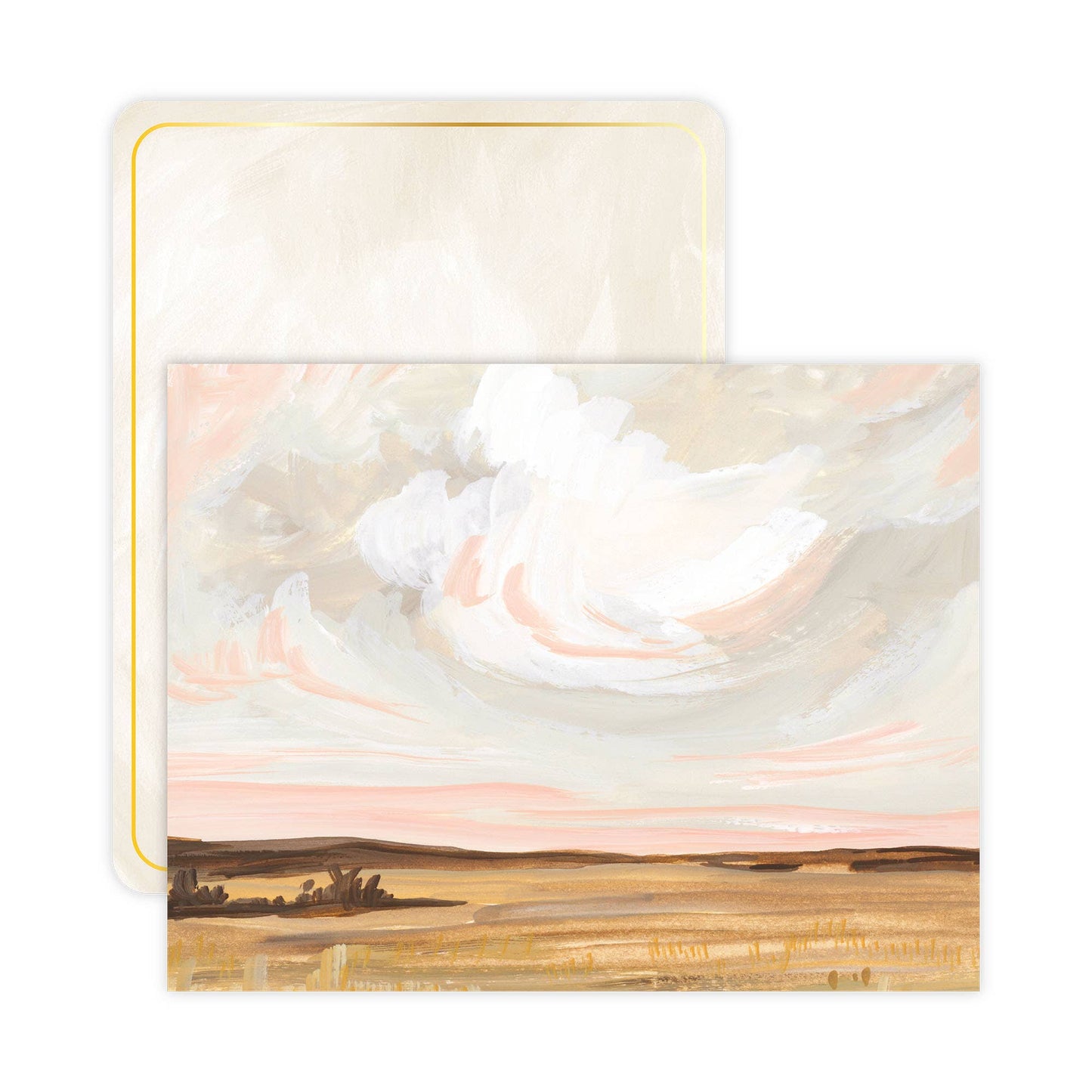 Landscape Envelope Flat Note Set