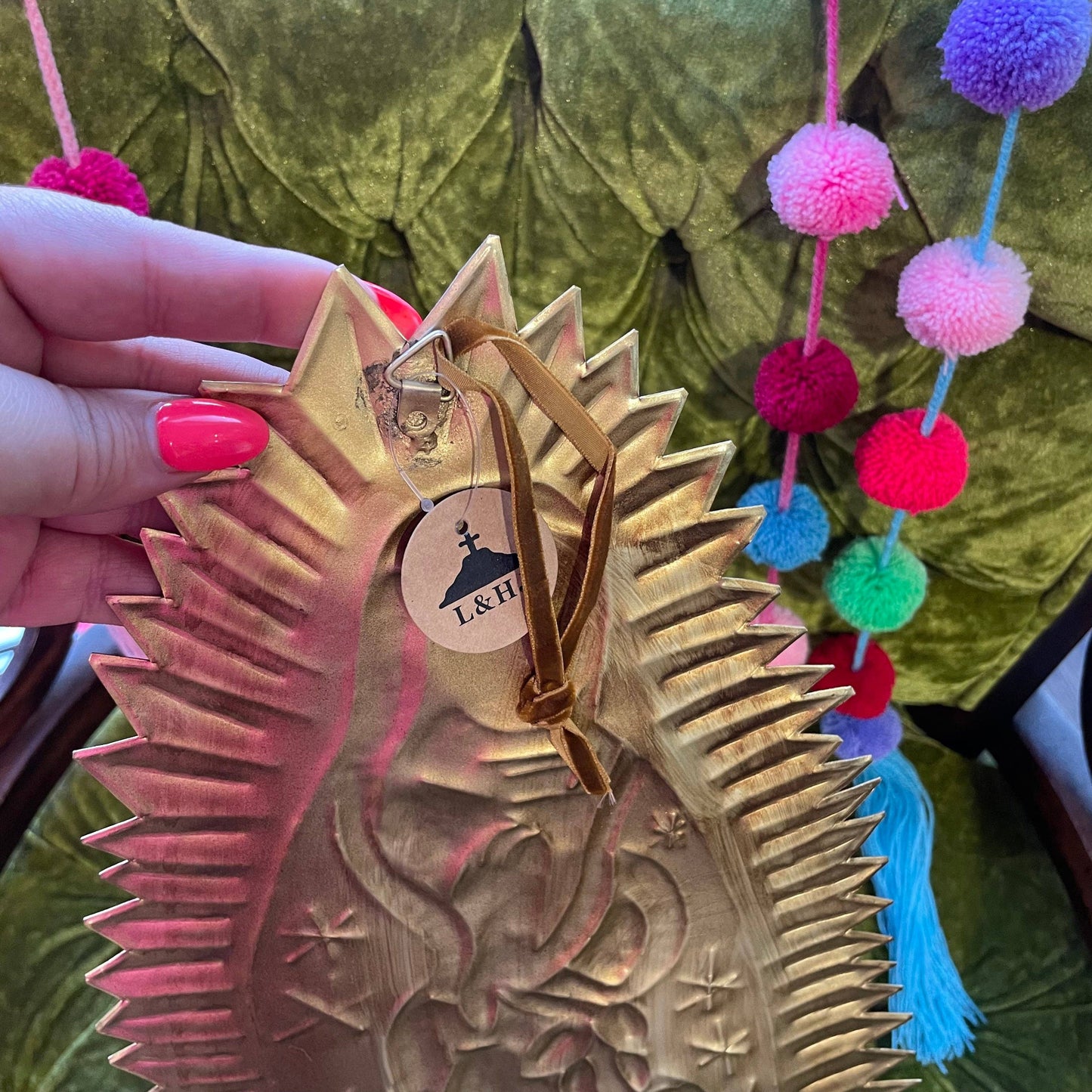 Big OLG Tin Wall Hanging