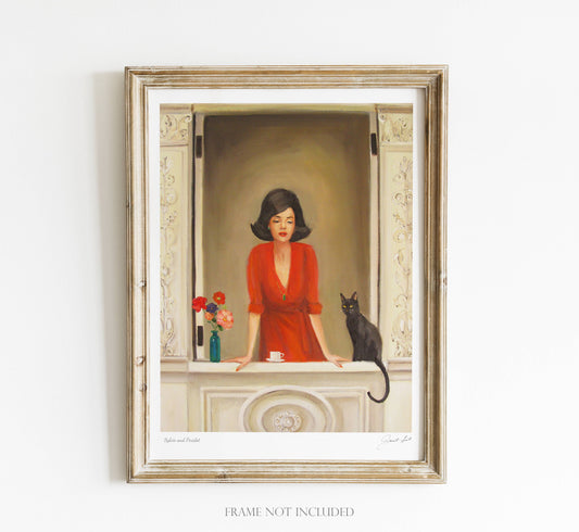 Sylvie And Peridot Art Print - 8.5" X 11"