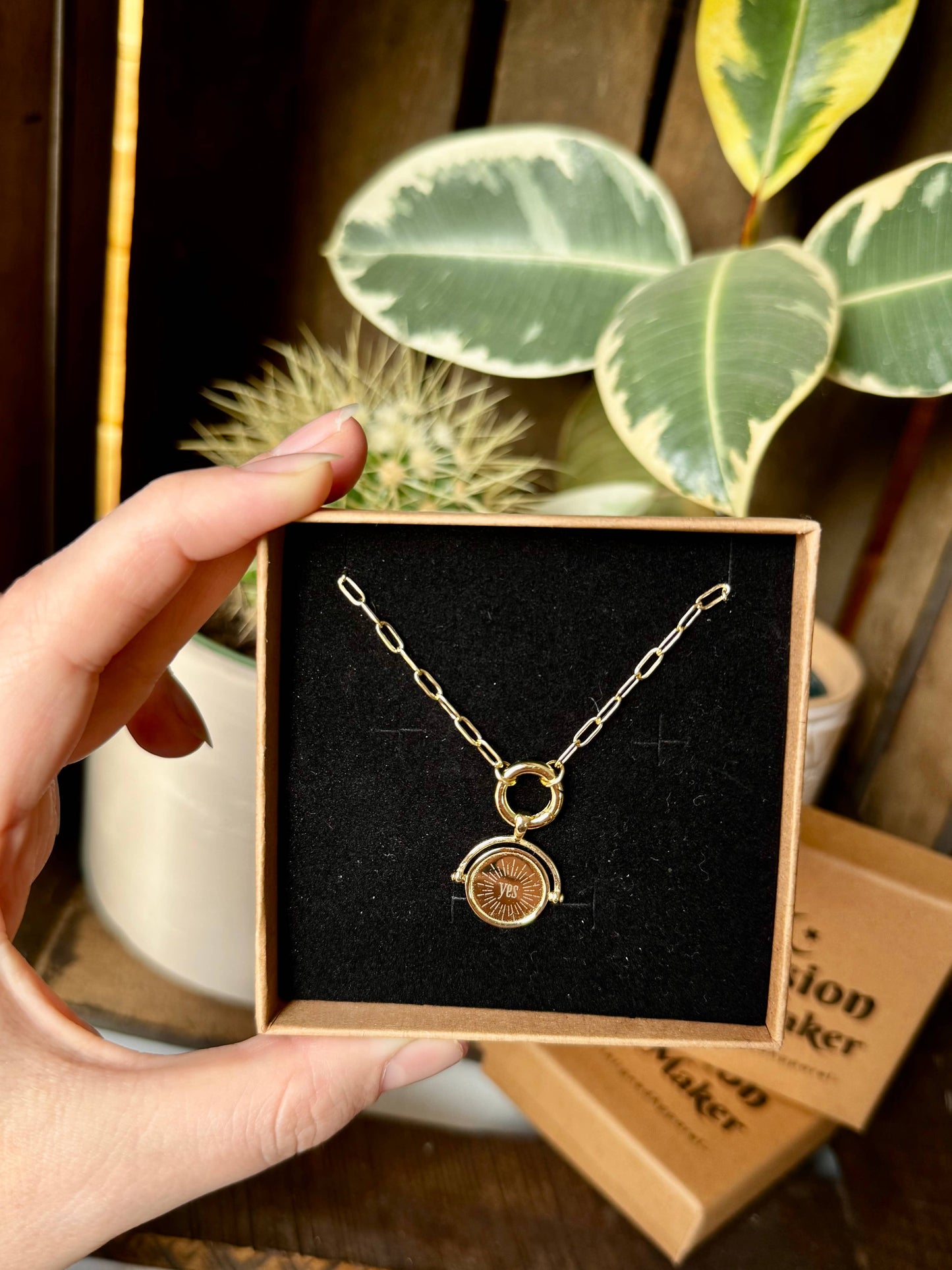 The Decision Maker Necklace: Sterling Silver