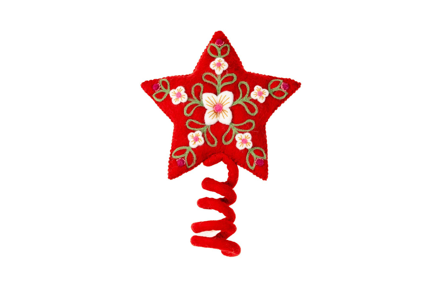 Star Tree Topper - Red: Red