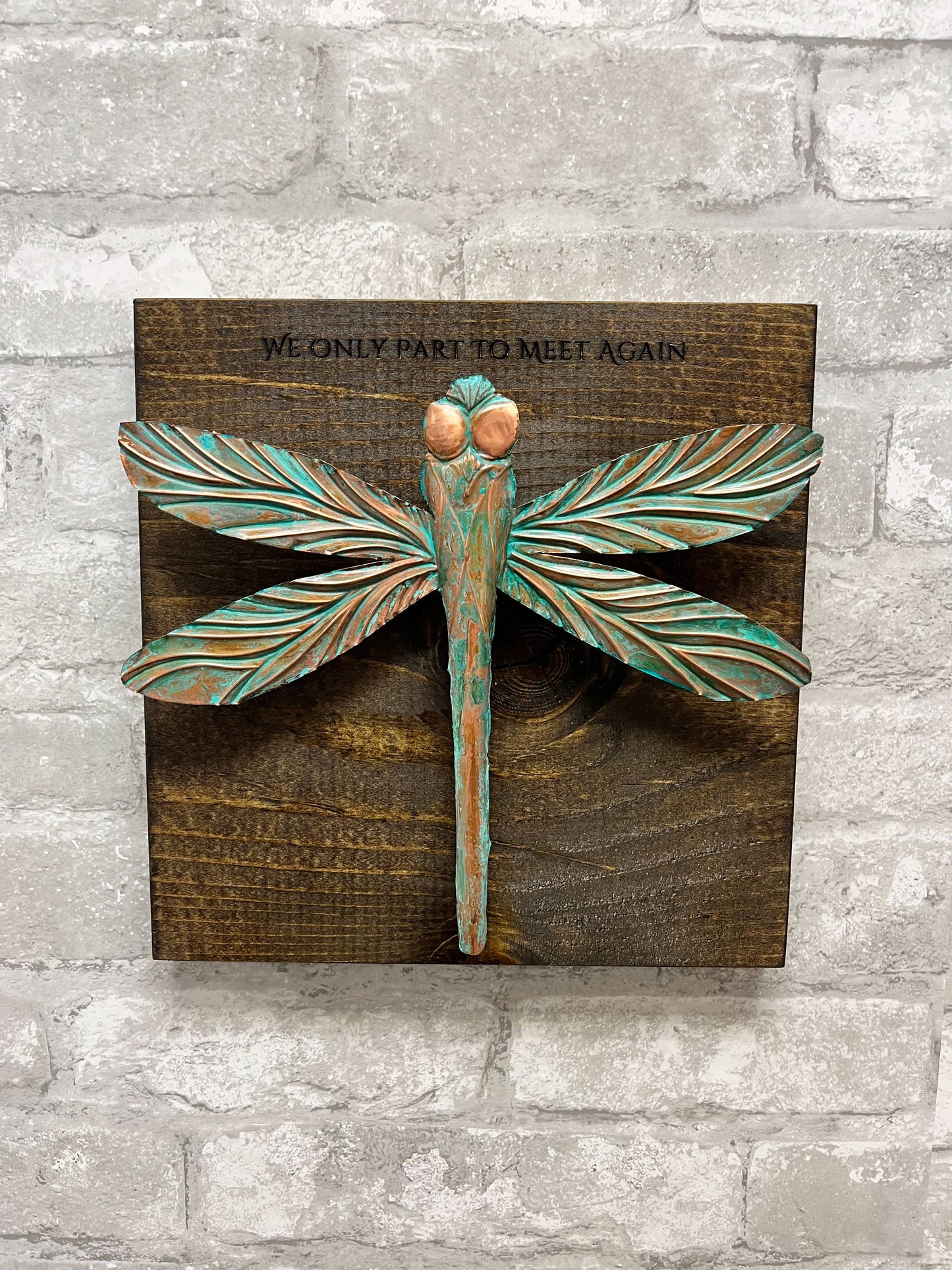 Copper Dragonfly: Jade / We Only Part To Meet Again