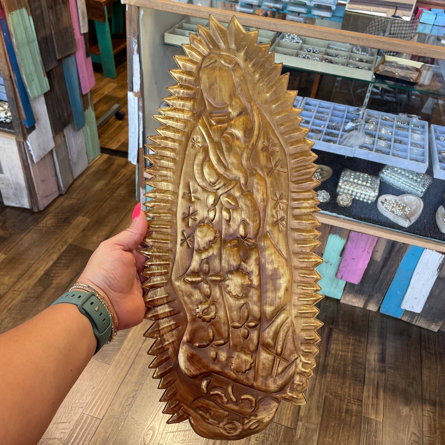 Big OLG Tin Wall Hanging