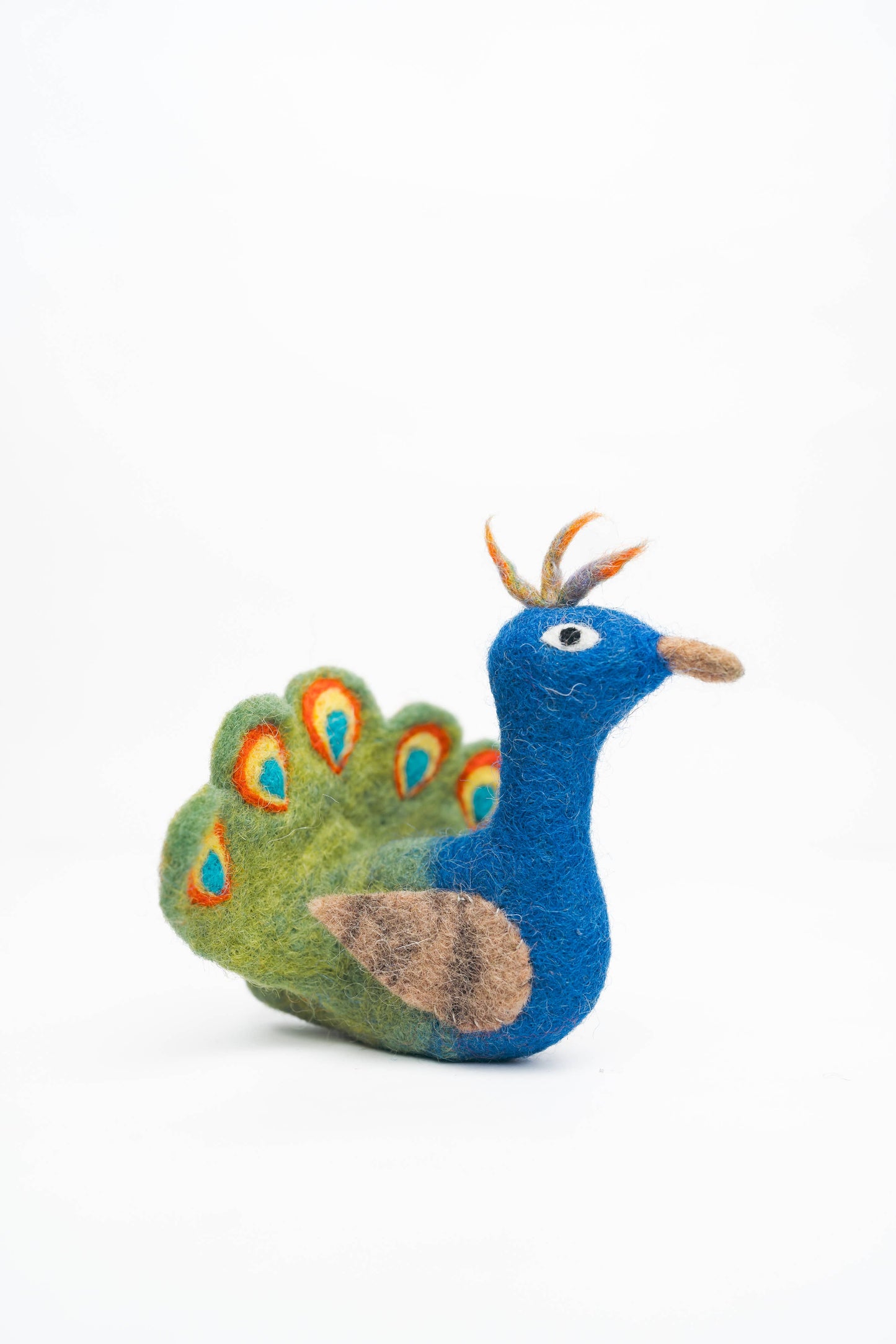 Peacock Finger Puppet