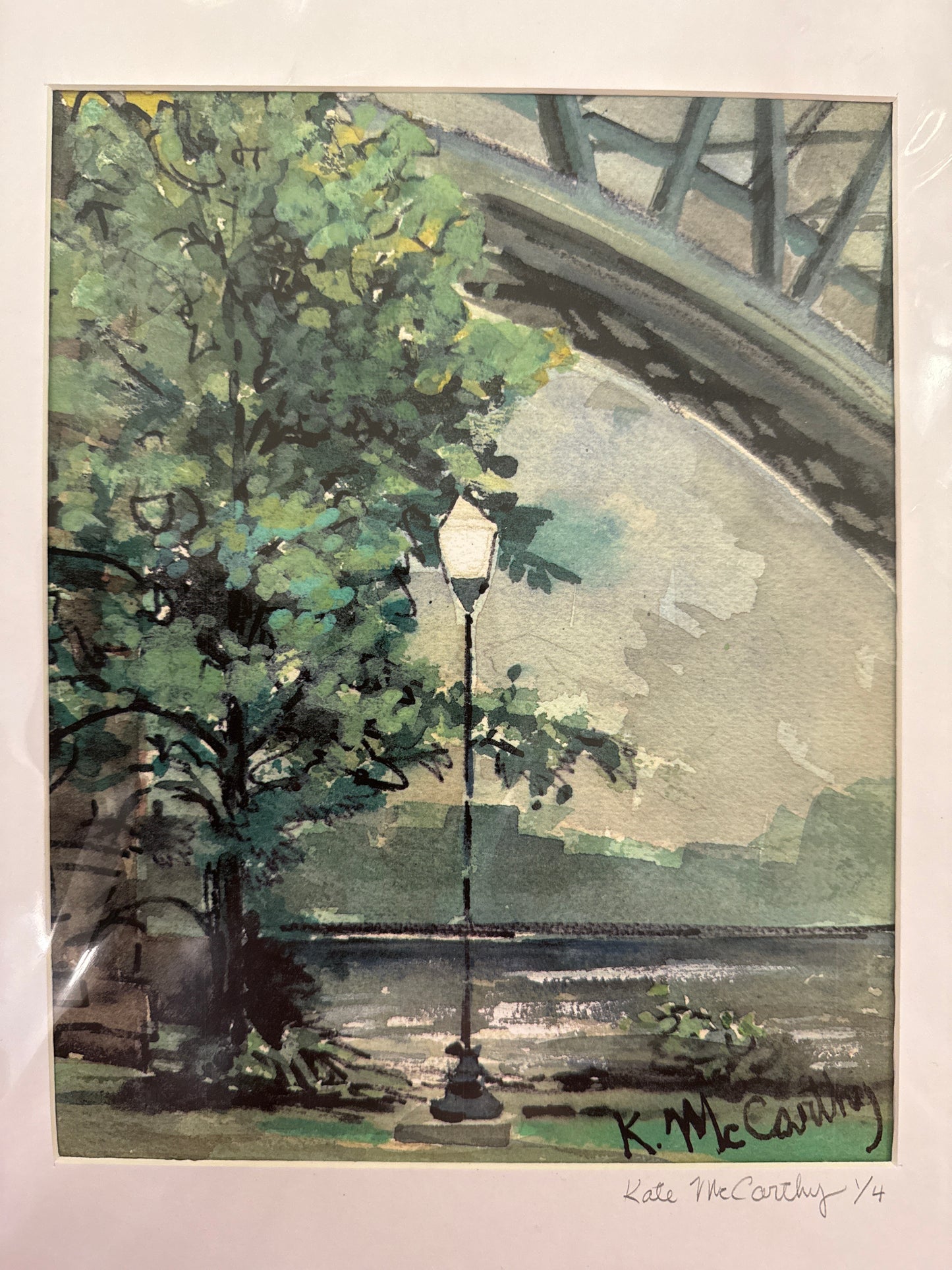 Kate McCarthy Limited Edition (4) Ohio River Bridge