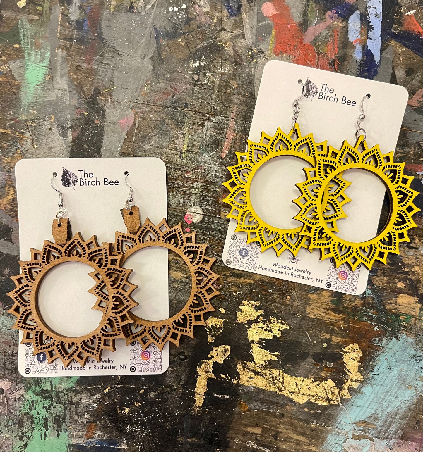 The Birch Bee SUNSHINE HOOPS