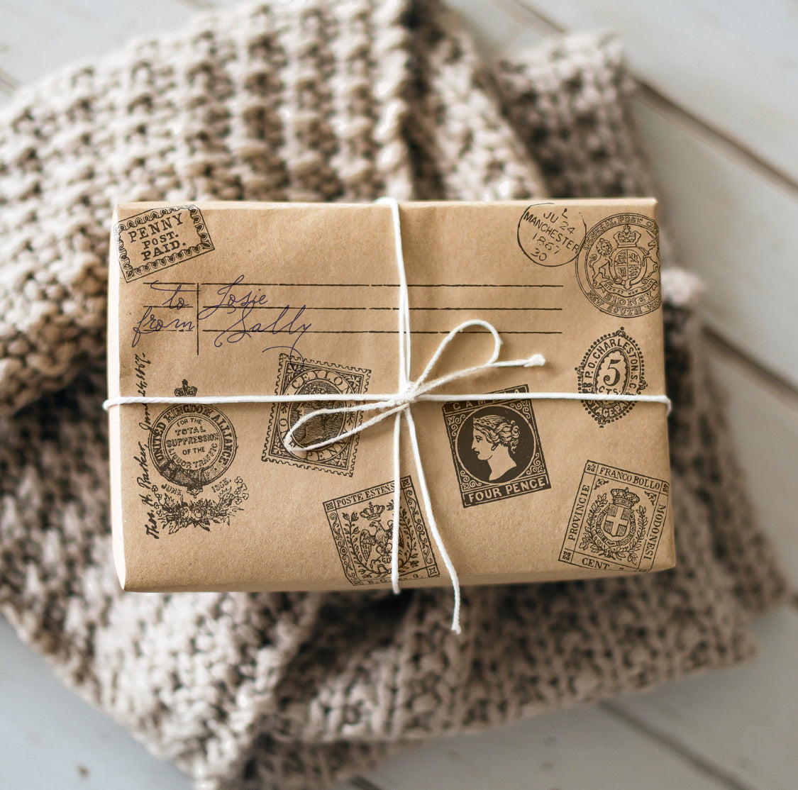 Ephemeral Type 12x12 IOD Stamp™