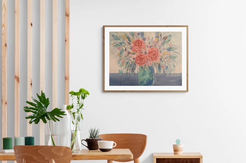 Abstract Floral by Pam Dudley