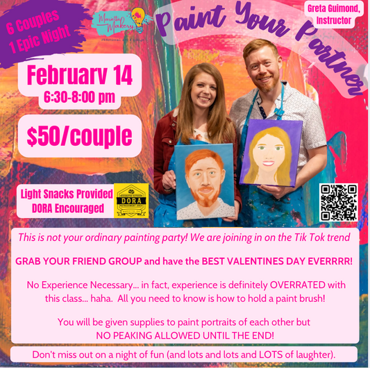 2/14/25 DATE NIGHT: Paint Your Partner