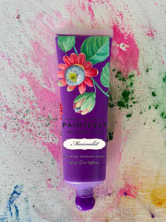 Maximalist:  Painterly Paint By DIY