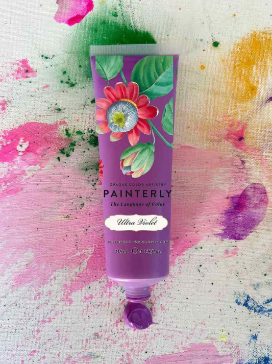 Ultra Violet:  Painterly Paint By DIY