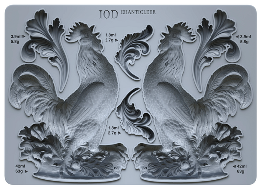 CHANTICLEER 5X7 IOD MOULD™  SUMMER 2025