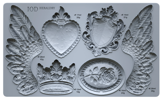 HERALDRY 6X10 IOD MOULD™  SUMMER 2025