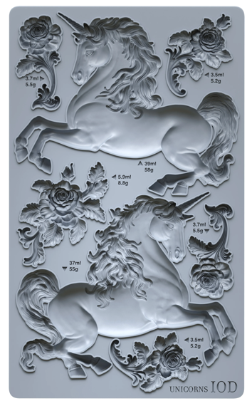 UNICORNS 6X10 IOD MOULD™  SUMMER 2025