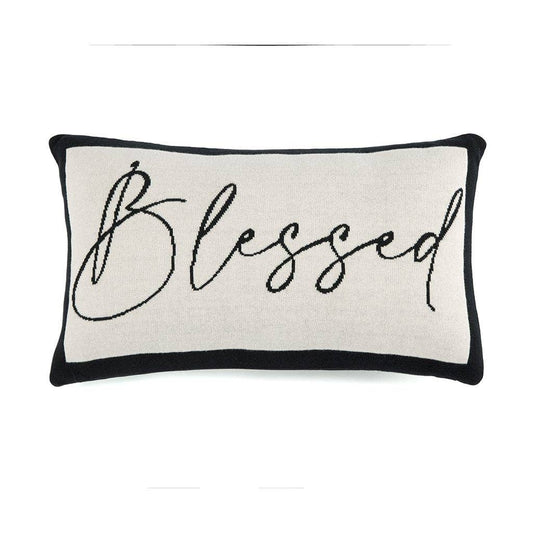 BLESSED PILLOW: Black