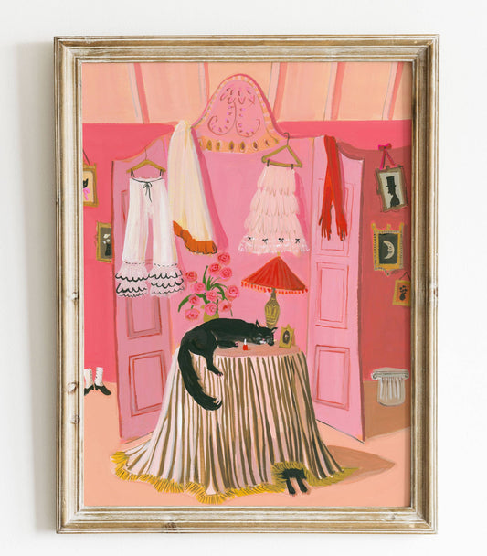 Catnip. 8.5"x11" Art Print