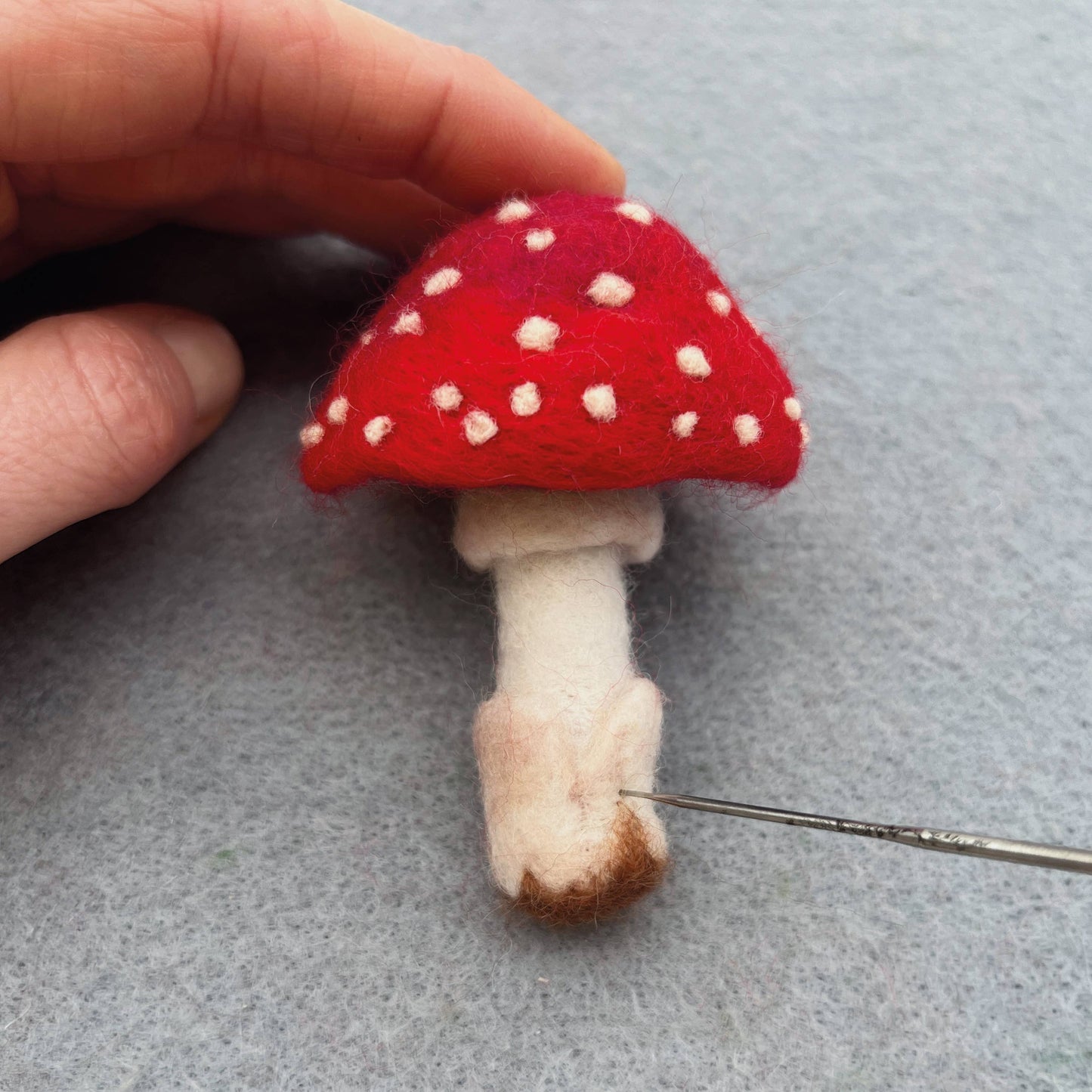 Needle Felting Kit, Toadstools