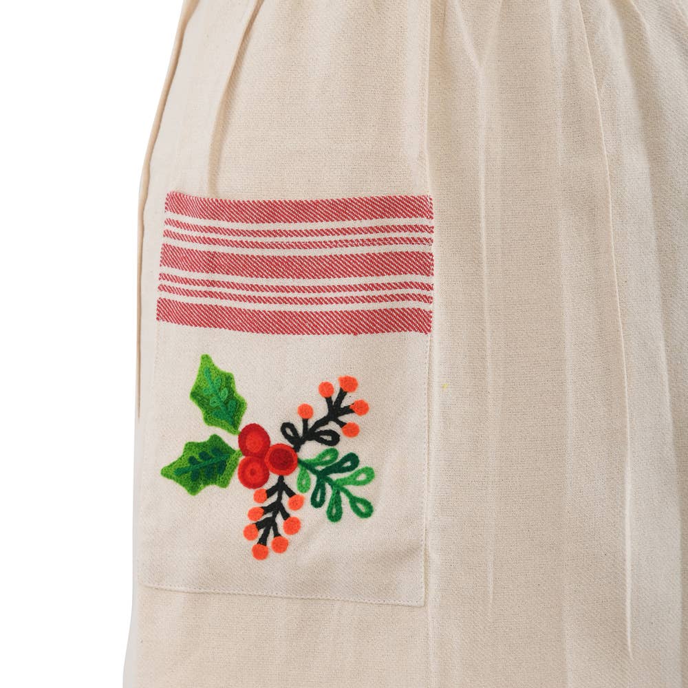 FLORAL APRON 30x20"