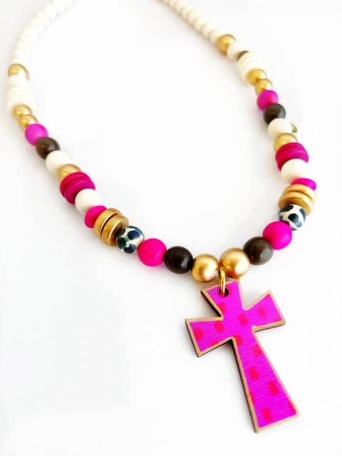 Cross Necklaces: Abstract