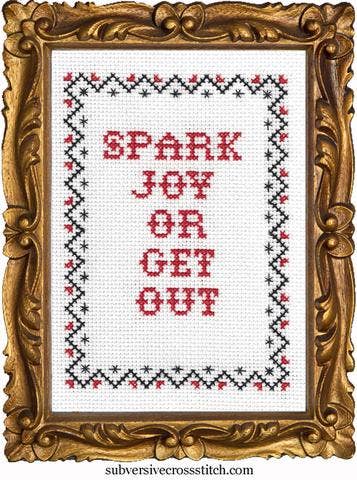 Spark Joy or Get Out: Deluxe Kit