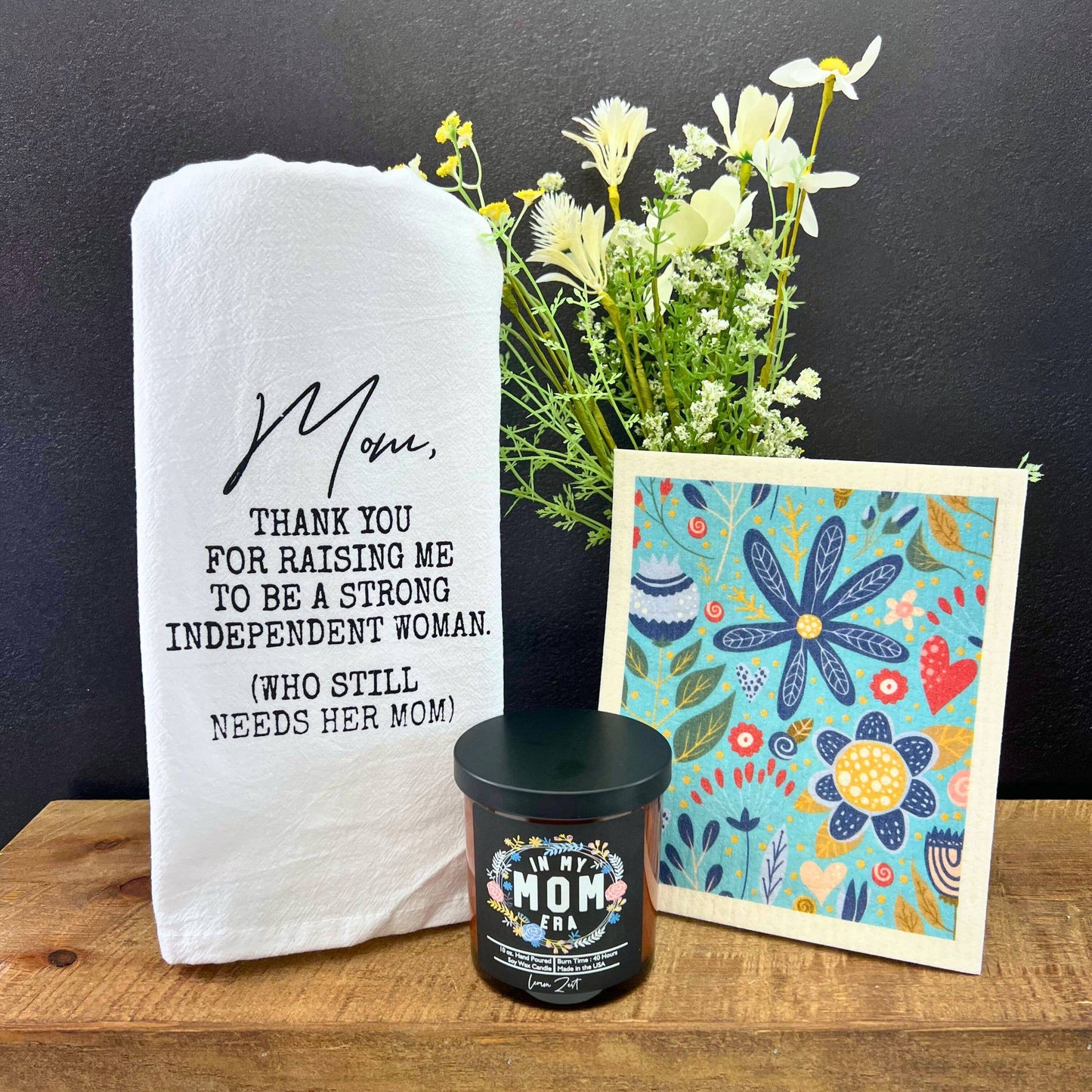 In My Mom Era - Mothers Day Soy Wax Candles - Spring Decor: Laundry Day