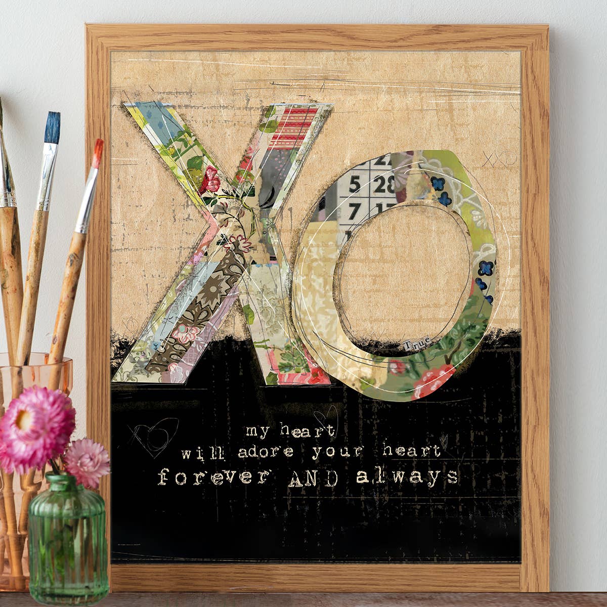 My Heart Adores Your Heart - Print: 5x7