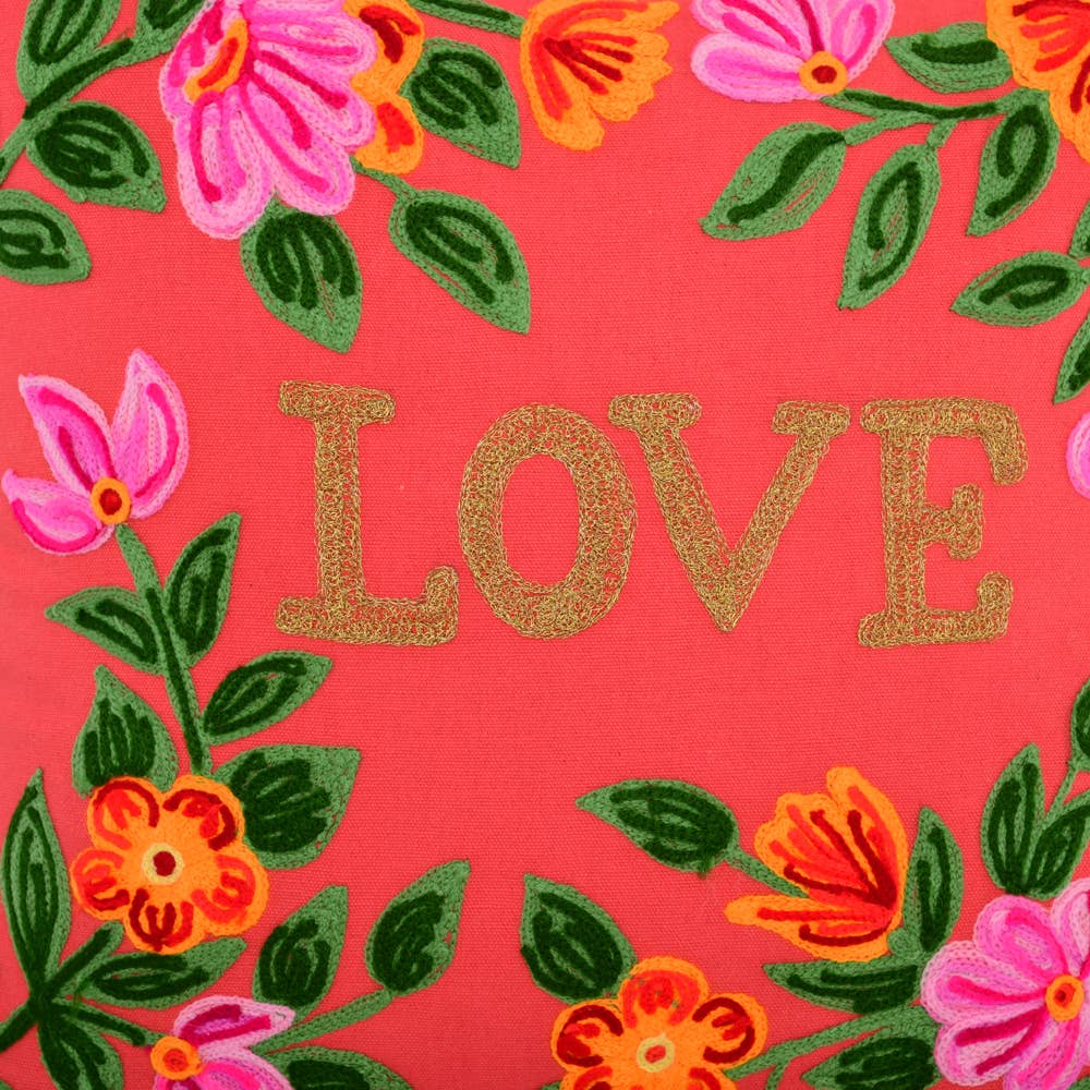 LOVE PILLOW 18x18"