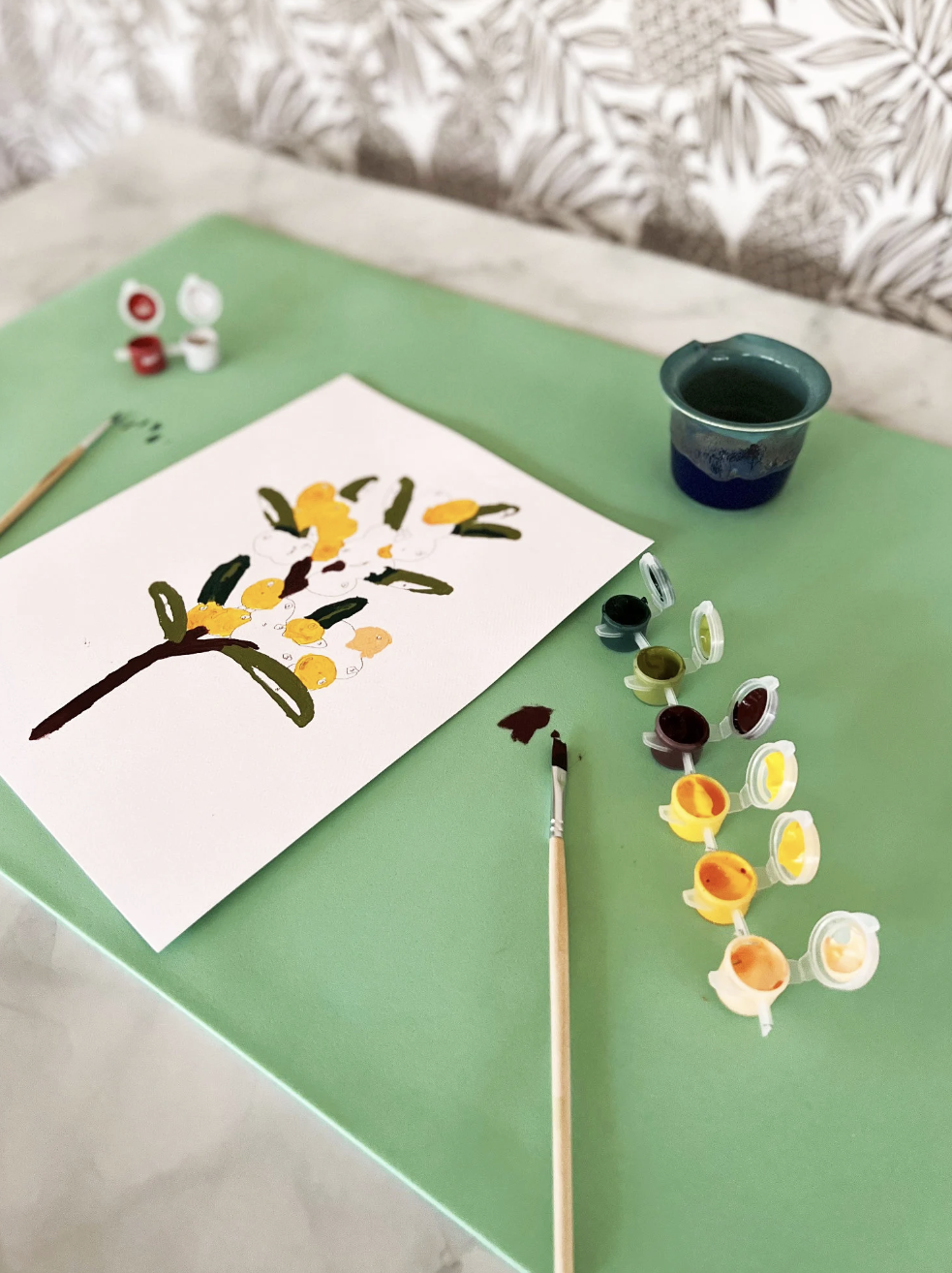 Silicone Craft Mat/ Baking Mat: Green