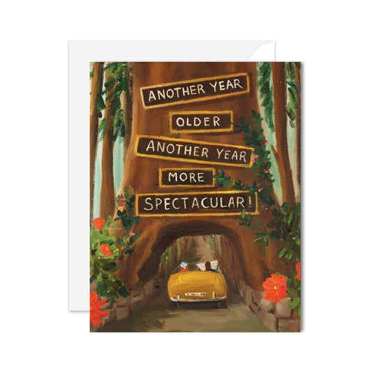 Redwood Birthday Card. JH1193