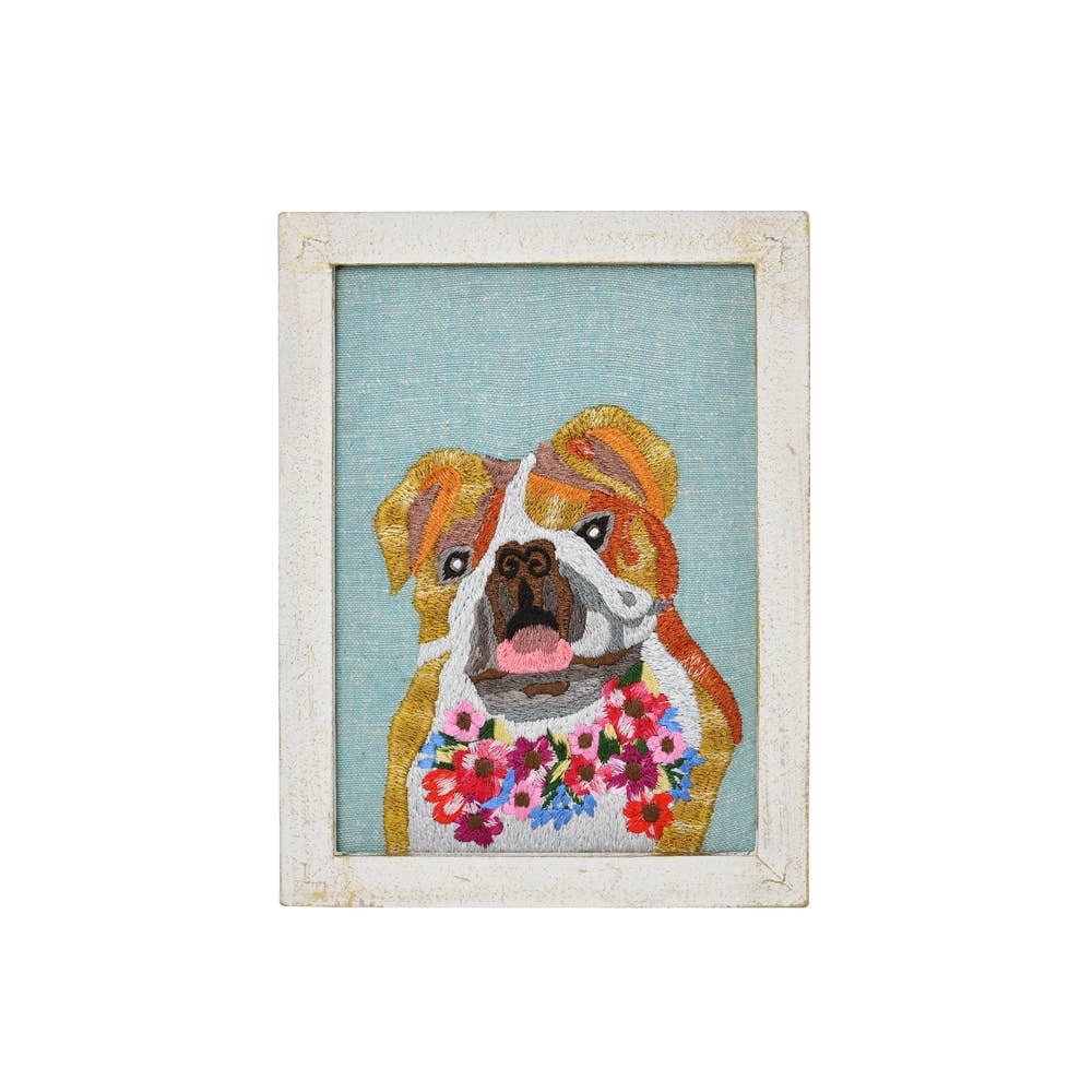 BULLDOGcBLUE CHAMBRE WALL ART