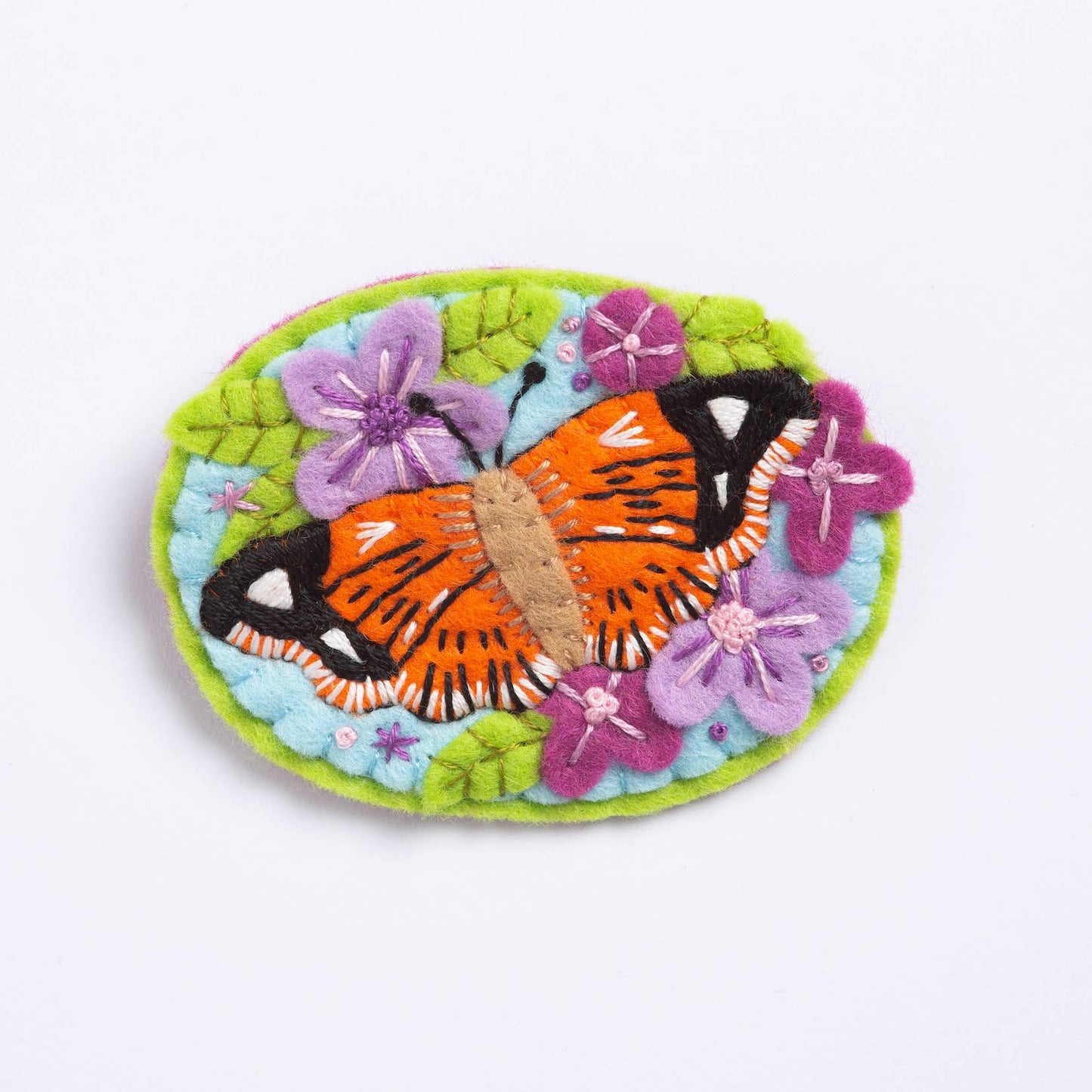 Butterfly Felt Craft Brooch Kit | Complete Craft Kit