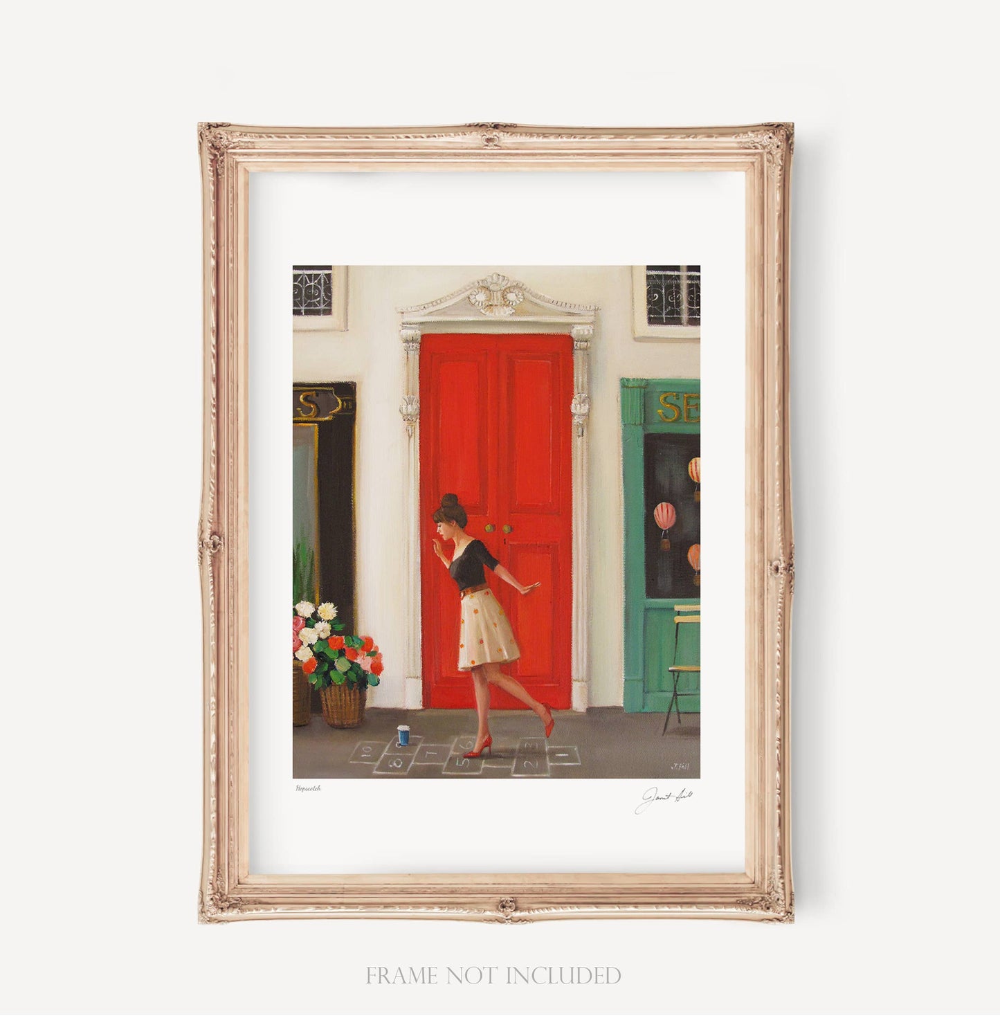 Hopscotch. 11"x14" Art Print