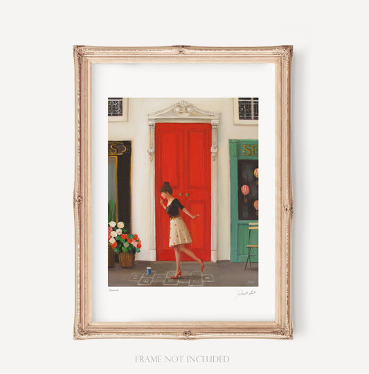 Hopscotch. 11"x14" Art Print