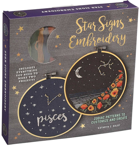 Star Signs Embroidery: Zodiac Patterns to Customize & Create