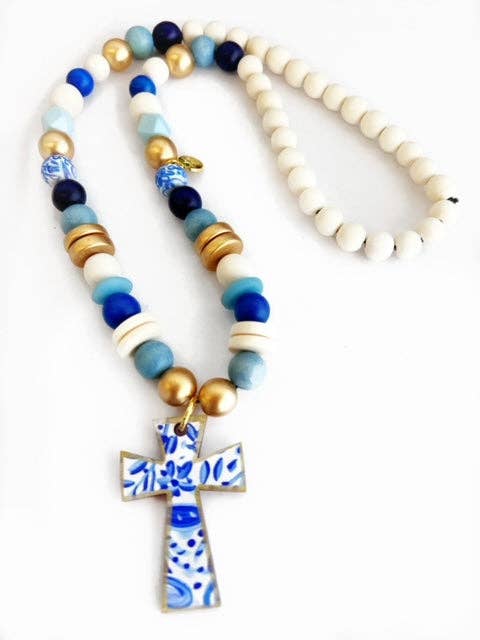 Cross Necklaces: Abstract