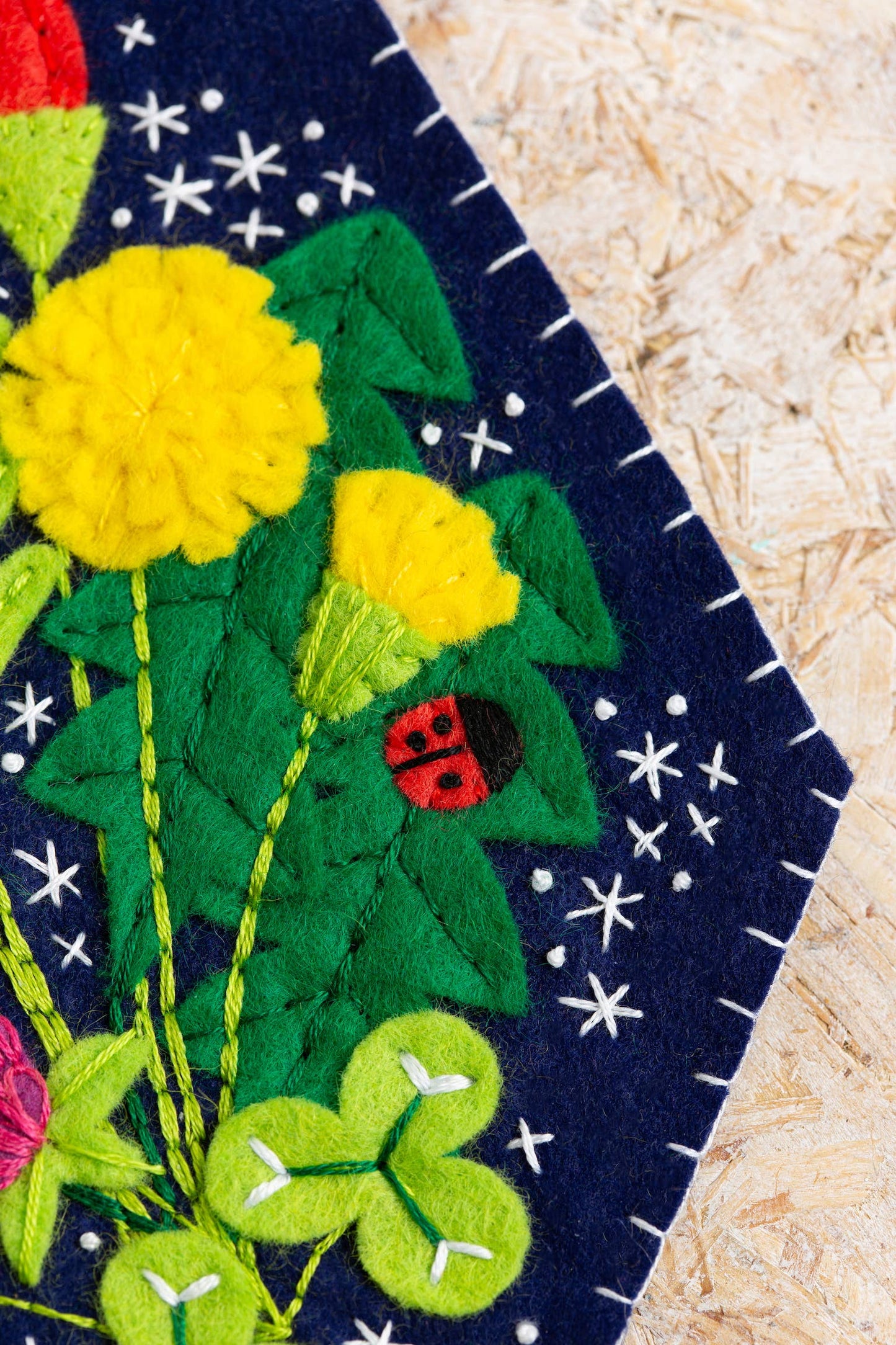 Wildflower Pennant Felt Craft Kit | Complete Craft Kit