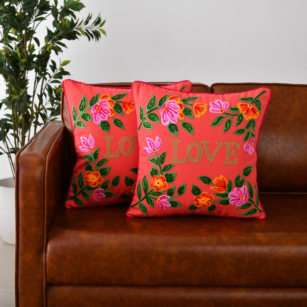 LOVE PILLOW 18x18"