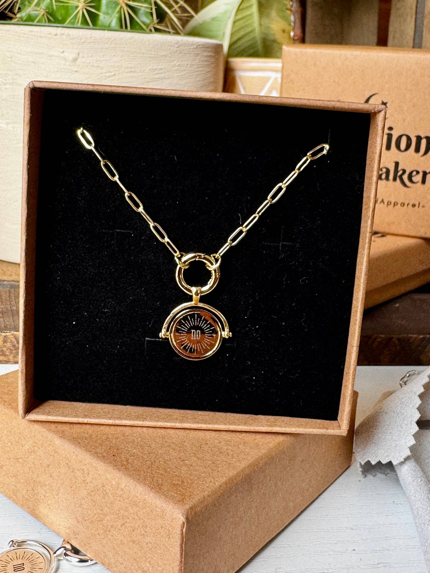 The Decision Maker Necklace: 18k Gold Filled