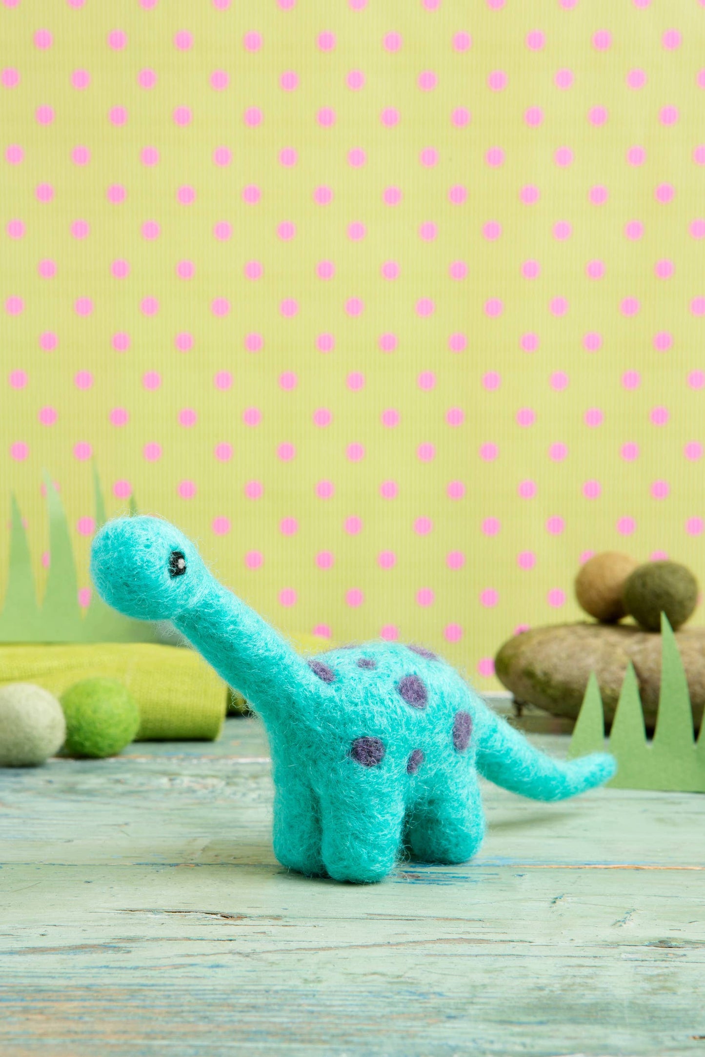 Diplodocus Mini Needle Felting Kit | Complete Craft Kit