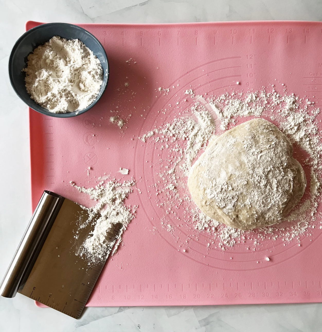 Silicone Craft Mat/ Baking Mat: Pink