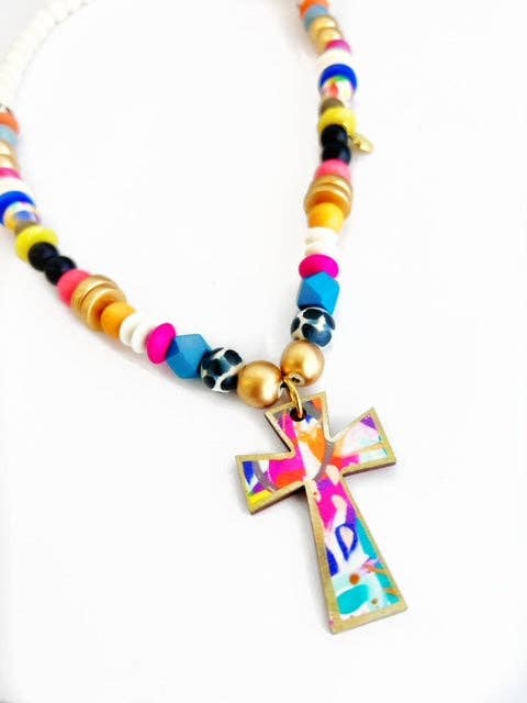 Cross Necklaces: Abstract