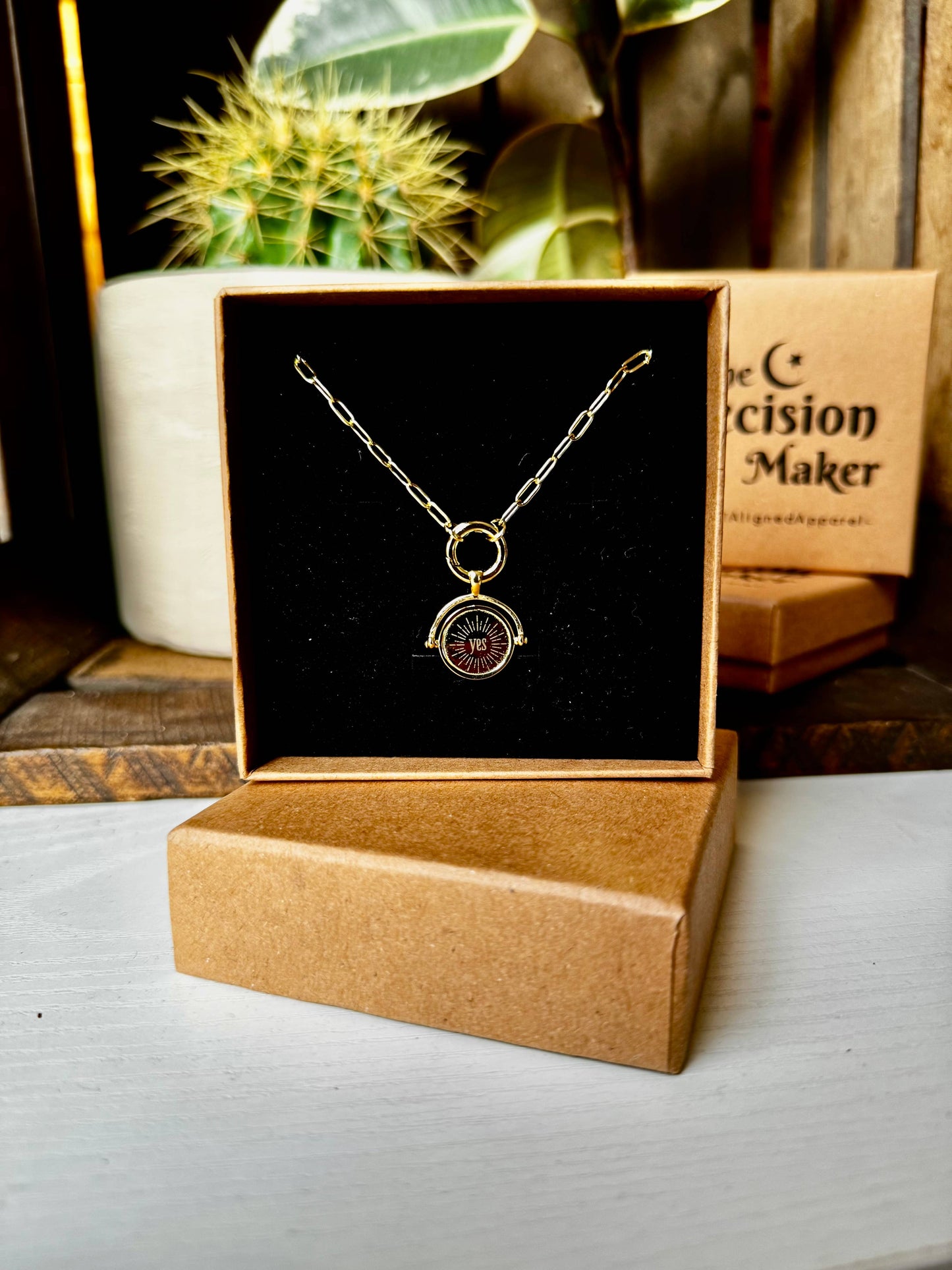 The Decision Maker Necklace: 18k Gold Filled