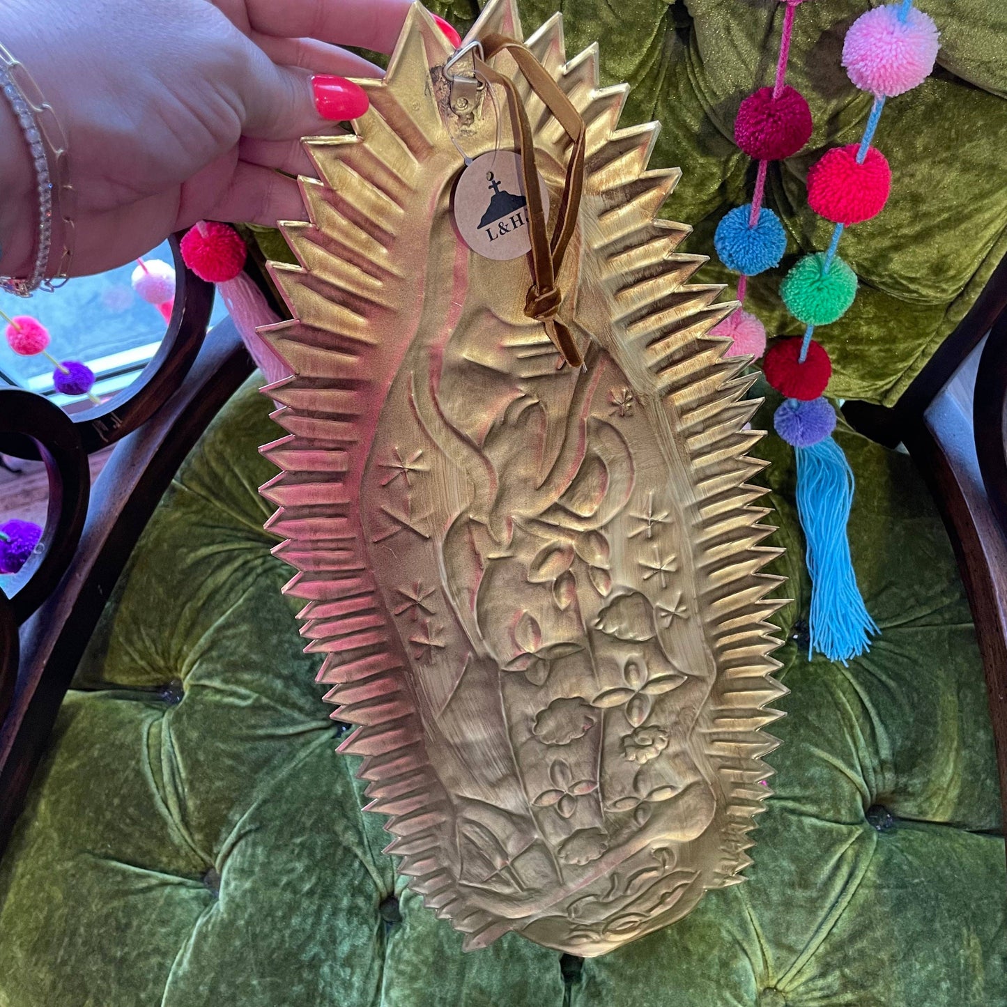 Big OLG Tin Wall Hanging