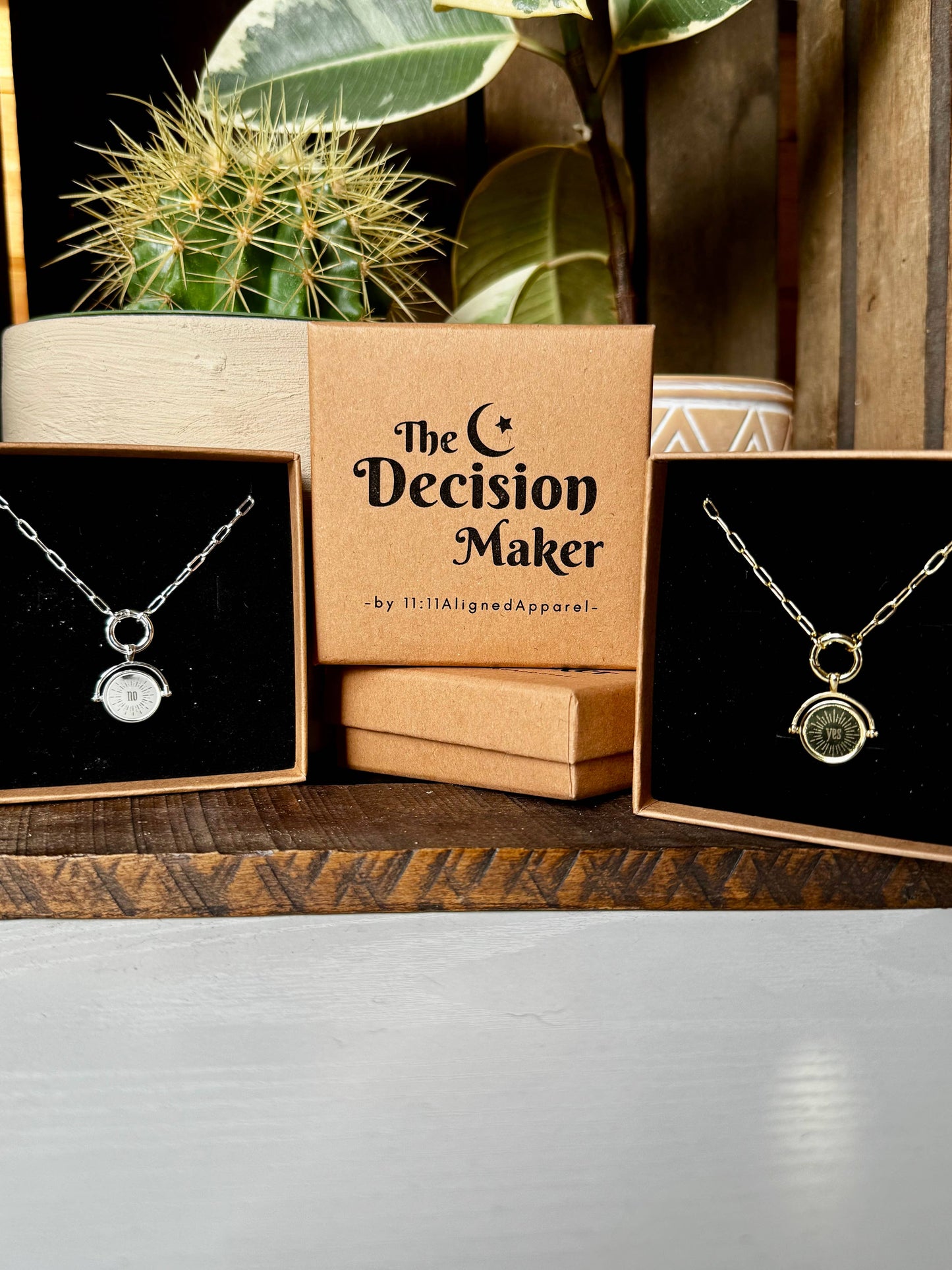 The Decision Maker Necklace: Sterling Silver