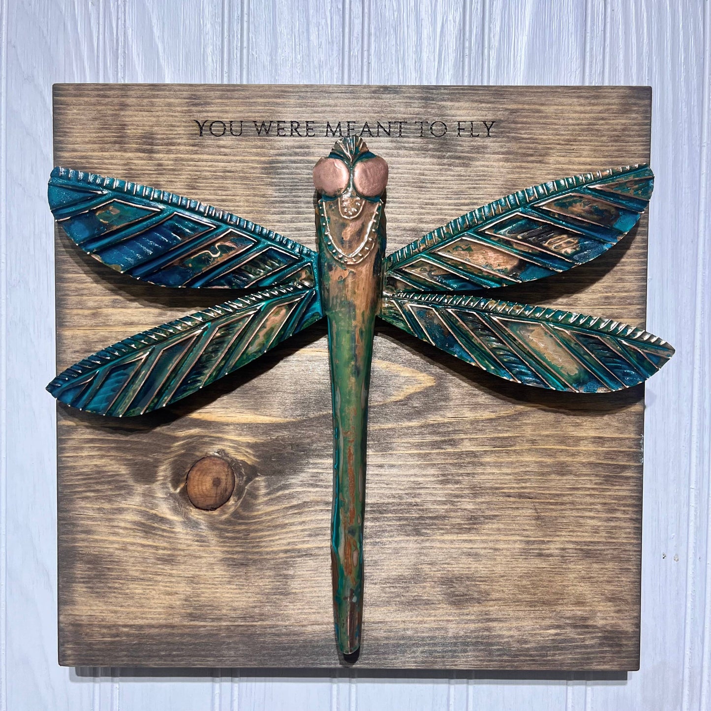 Copper Dragonfly: Jade / We Only Part To Meet Again